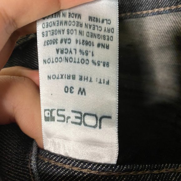 Joe's Jeans The Brixton Jeans Straight and Narrow in Kurt Size W 30 Men's - Picture 8 of 10
